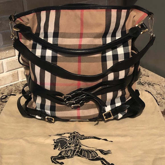Burberry Handbags - 🍀RARE🍀BURBERRY BRIDLE BAG🍀🍀